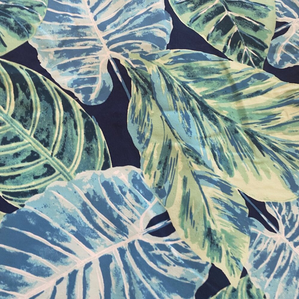 Leaf Patterned Tank Top - image 3